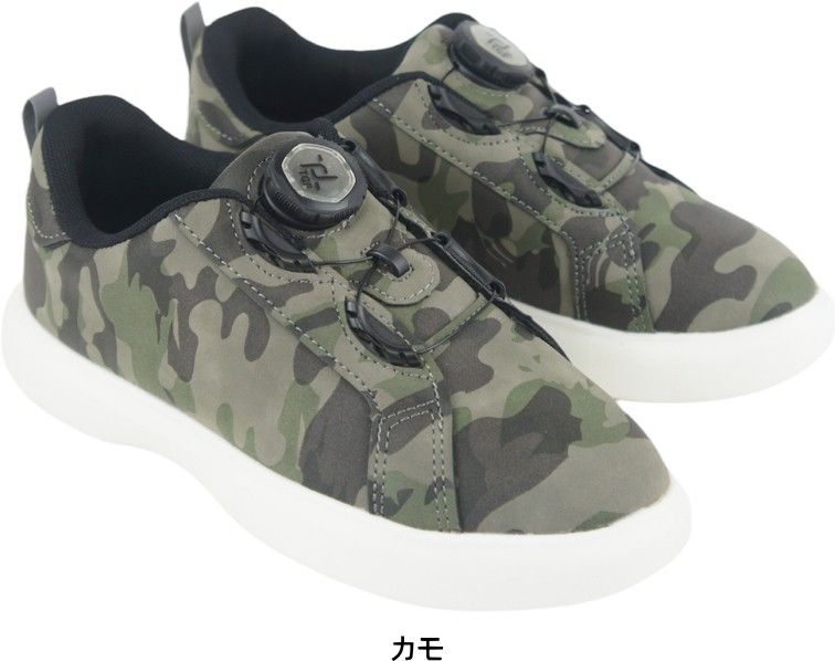 Dial Sneakers Kids Shoes Popular Dance Shoes Dial Drive Groovy GROOVY Boys Girls Athletic Shoes Boy Rio47145-20 Camo (80) 17.0cm