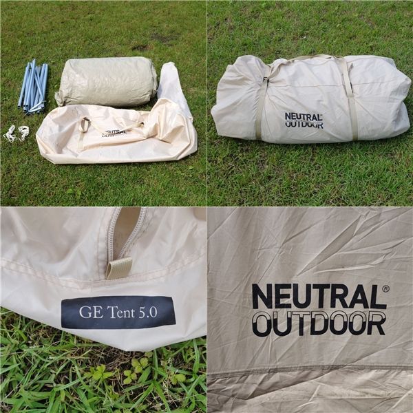 ニュートラル アウトドア NEUTRAL OUTDOOR GE テント 5.0 - メルカリ