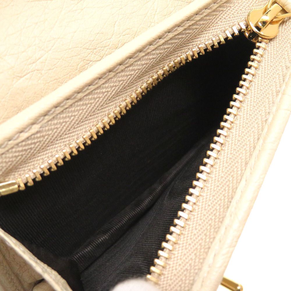 未使用 グッチ ジャッキー1961 オーストリッチ アイボリー