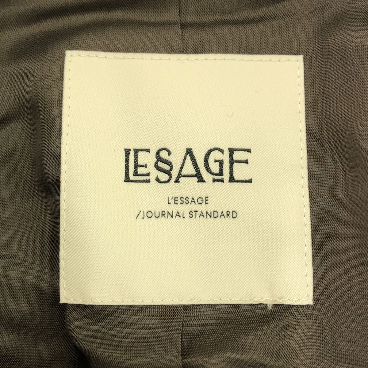 JOURNAL STANDARD - JOURNAL STANDARD L&#39;ESSAGE ジャーナルスタンダード レサージュ 23AW ヘリンボーンツイードクロップドジャケット 23010370210140 ブラウン F JOURNAL STANDARD L'ESSAGE ジャーナルスタンダード レサージュ