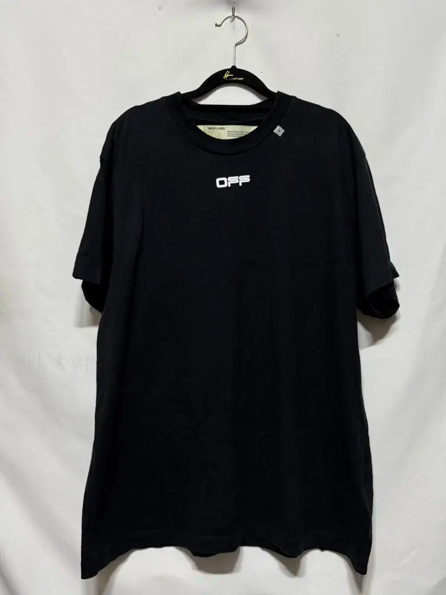 S Off-White(オフホワイト) オーバーサイズ カラヴァッジオ 半袖Tシャツ