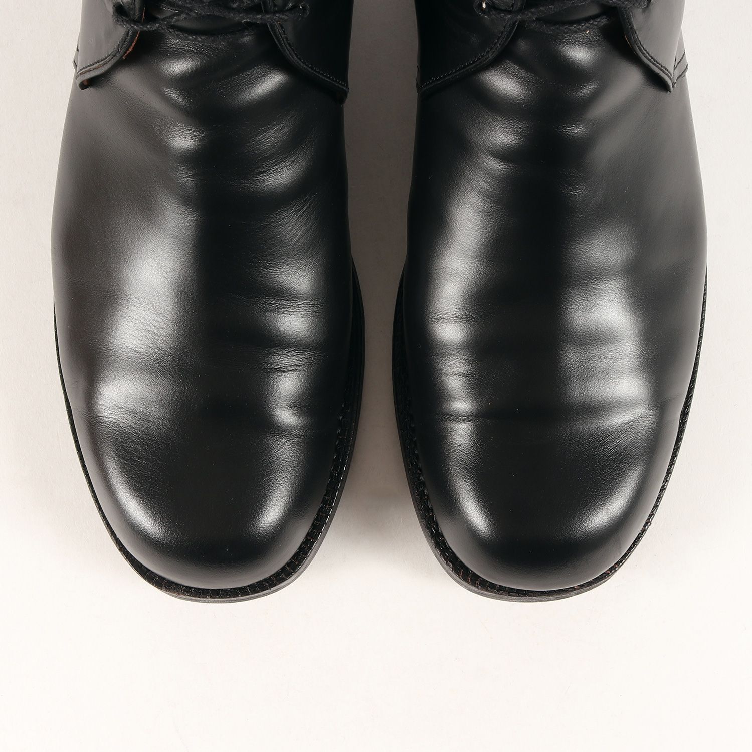 SalvatoreFerragamo sport黒レザー チャッカブーツ 黒 レザー チャッカブーツ 7サイズ SalvatoreFerragamo sport黒レザー