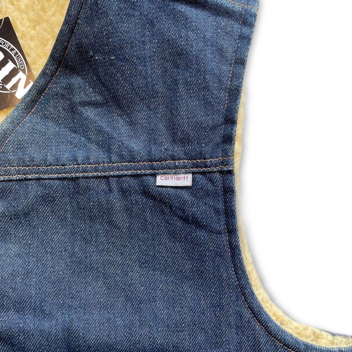 USA製 80s CARHARTT 100周年モデル デニムベスト L - メルカリ