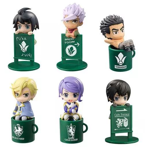 豊富な，新作 【中古】トレーディングフィギュア 全6種セット 「お茶友シリーズ 機動戦士ガンダム 鉄血のオルフェンズ いのちの糧は食事にある!」 その他