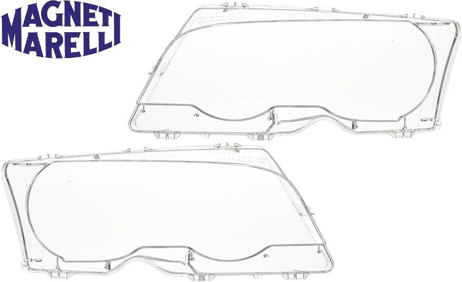 【M's】 アルピナ ALPINA B3 3.3 3.4S クーペ カブリオレ MARELLI ヘッドライトレンズ ヘッドライトカバー ヘッドランプレンズ 左右 セット OEM マレリー 社外 パーツ 部品 外装 63128382191 63128382192
