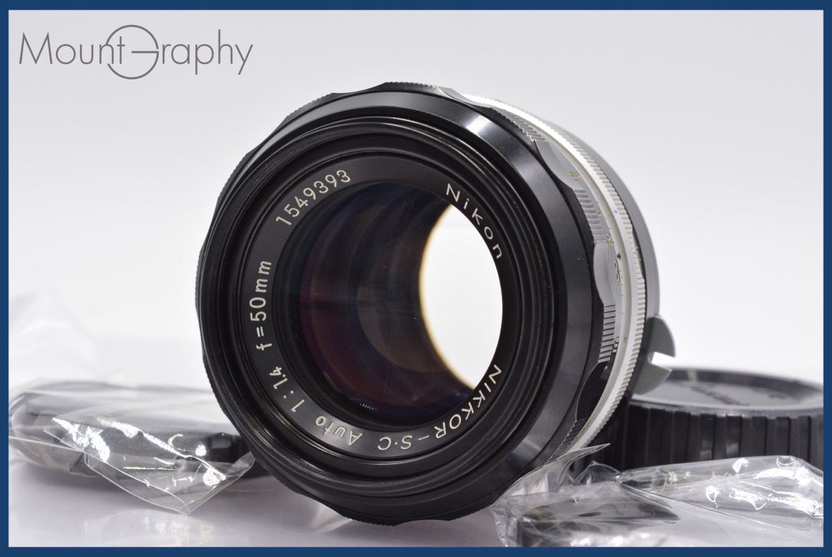 ☆良品☆ ニコン Nikon NIKKOR-S C Auto 50mm F1.4 非Ai 前後