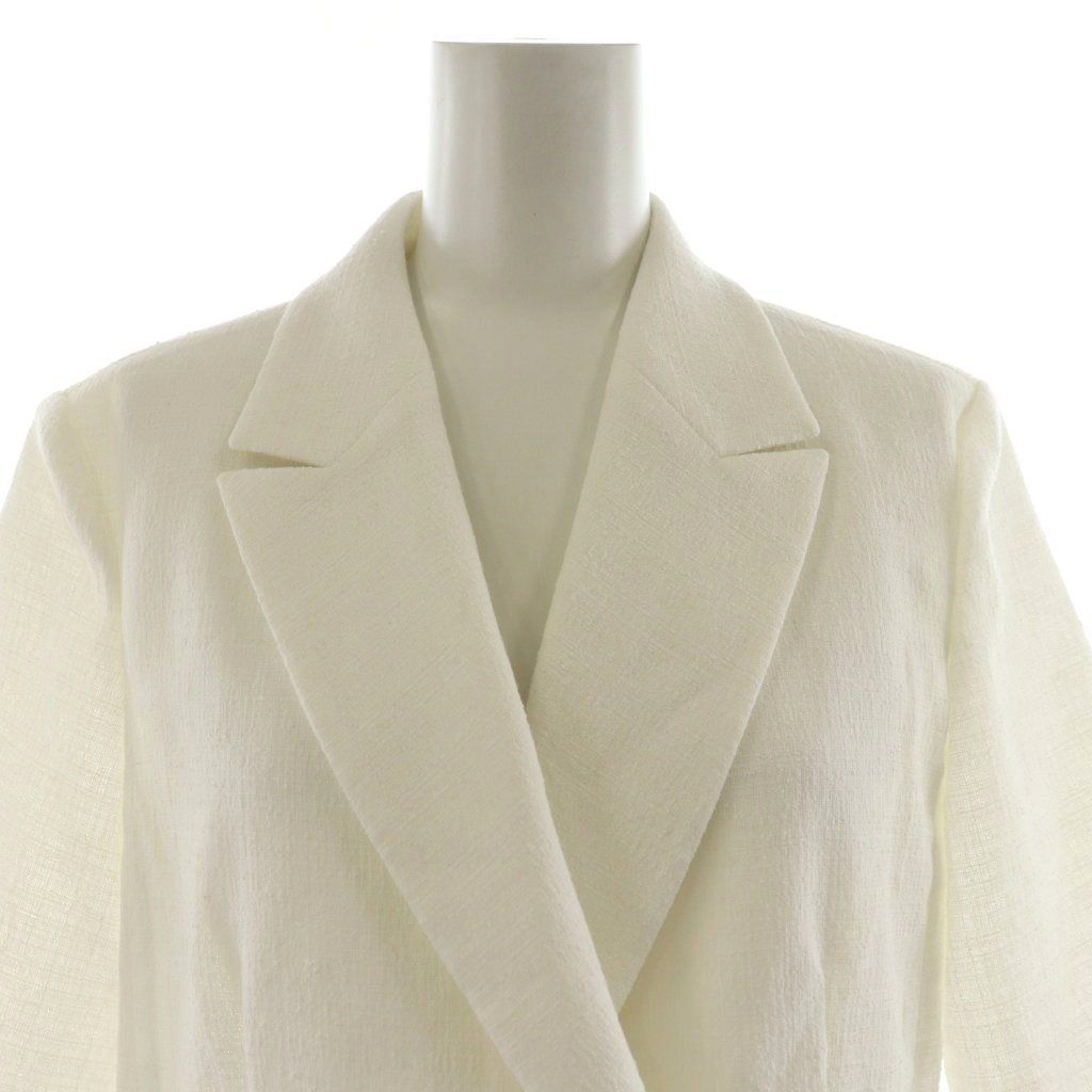 アナイ ANAYI 24SS ブッチャーハーフスリーブジャケット ダブル