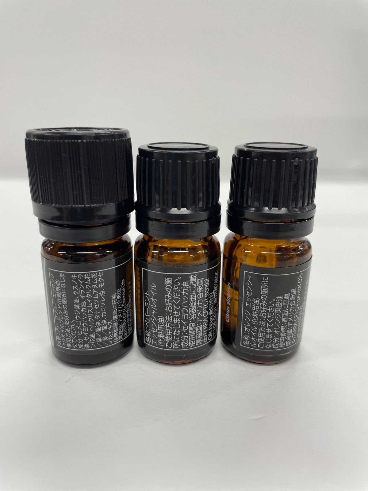 J2009 K doTERRA ドテラ Orange オレンジ 5mL/Peppermint