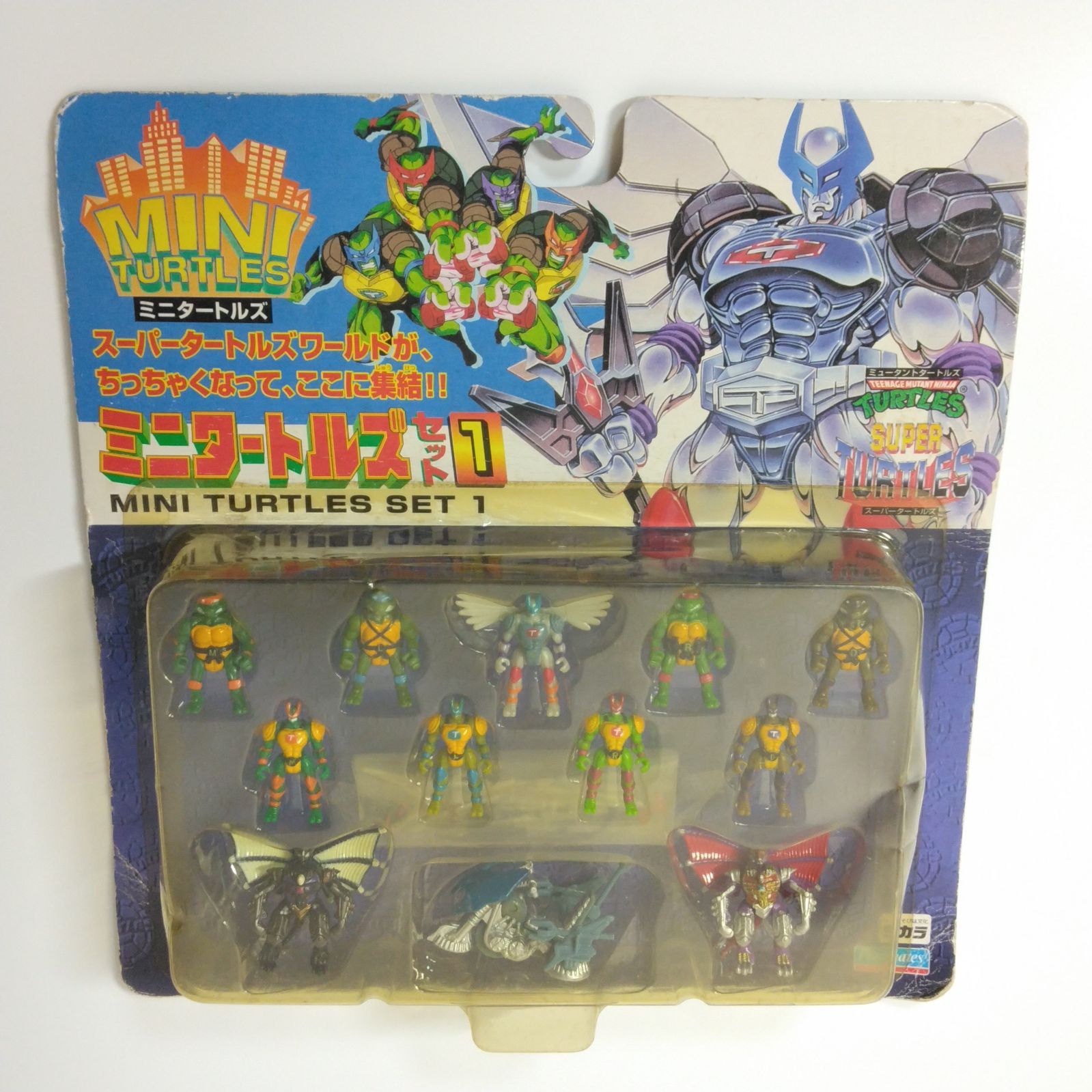 ミュータントタートルズ ミニタートルズセット 1 スーパータートルズ フィギュア 当時物 旧タカラ TMNT Teenage Mutant Ninja Turtles  Mini Super Turtles Vintage Figure TAKARA Japan - メルカリ