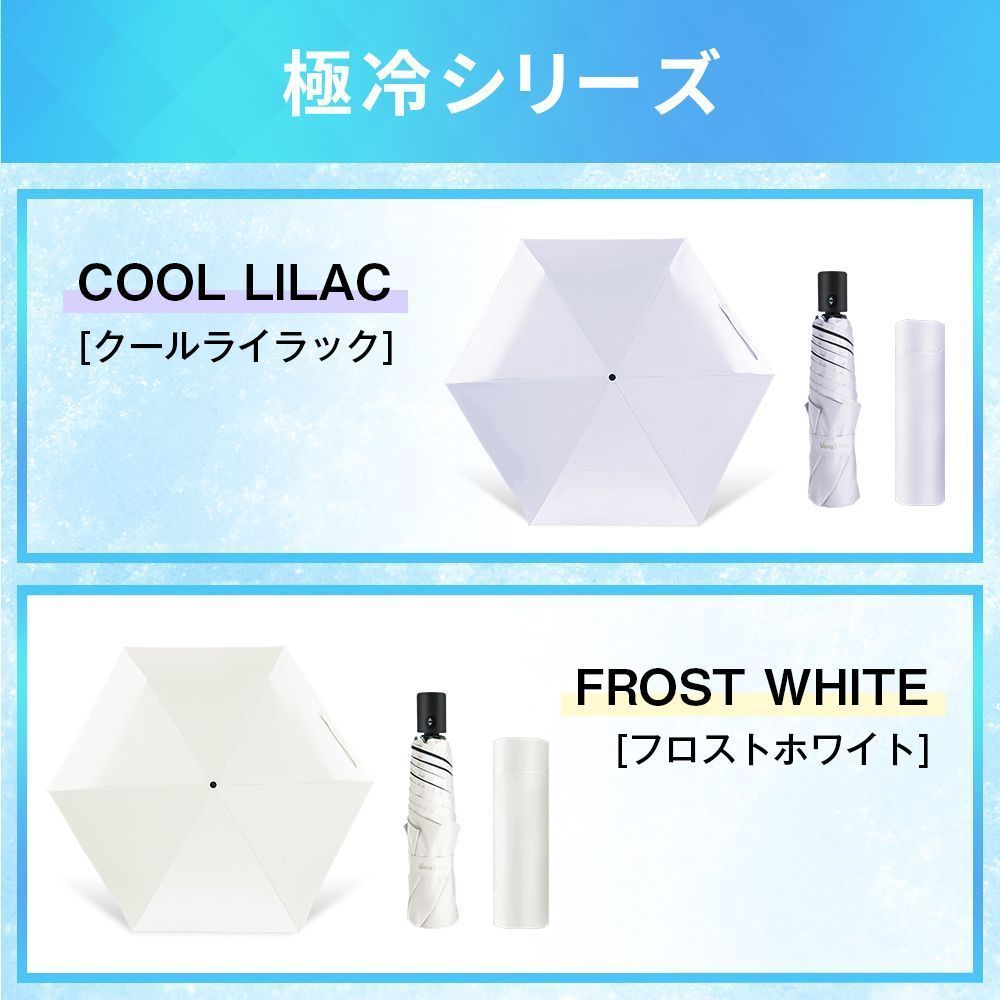 Radi-Cool RCP2 自動開閉折りたたみ傘 オフホワイト ラディクール Radi-Cool 冷却 日傘 晴雨兼用 折りたたみ傘 遮熱