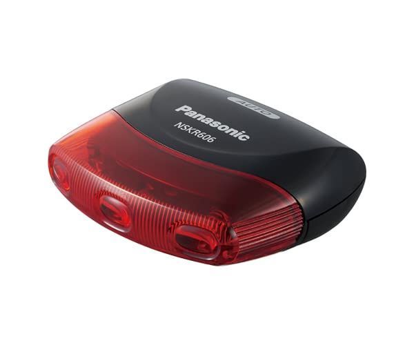 【人気商品】W65×H30×D60mm ブラック LEDかしこいテールライト NSKR606 パナソニック(Panasonic)
