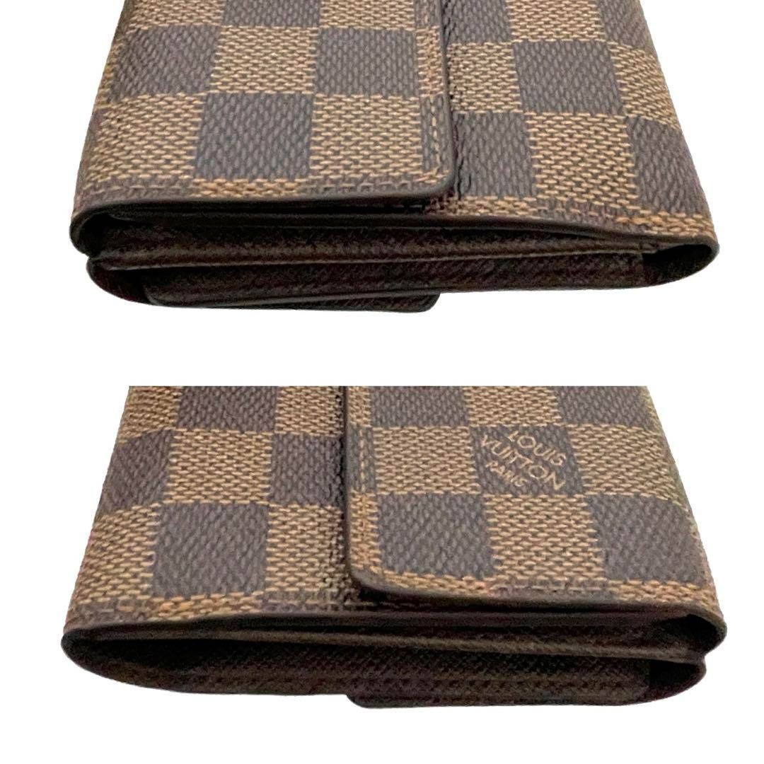 ルイヴィトン LOUIS VUITTON Wホック財布 N61654 ポルトフォイユ