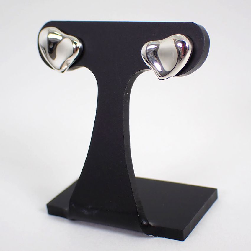 ティファニー 925 フルハート ピアス[g329-89］