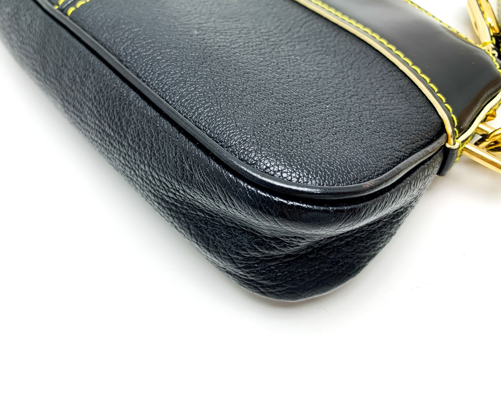 LOUIS VUITTON ルイヴィトン ブラック 黒 ノワール スハリレザー