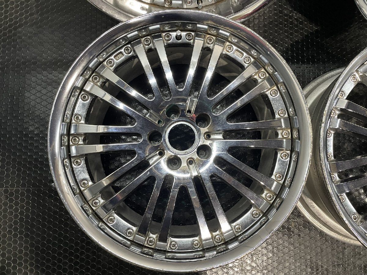 WORK REZAX RZU-FR 27 ワーク レザックス 社外ホイール 20インチ 4本 8.5J/9.5J5HPCD114.3+39/+42 希少　(MHZ113)クレジットカード QRコード決済可能 WORK REZAX RZU-FR 27 ワーク レザックス 社外ホイール 20インチ 4本