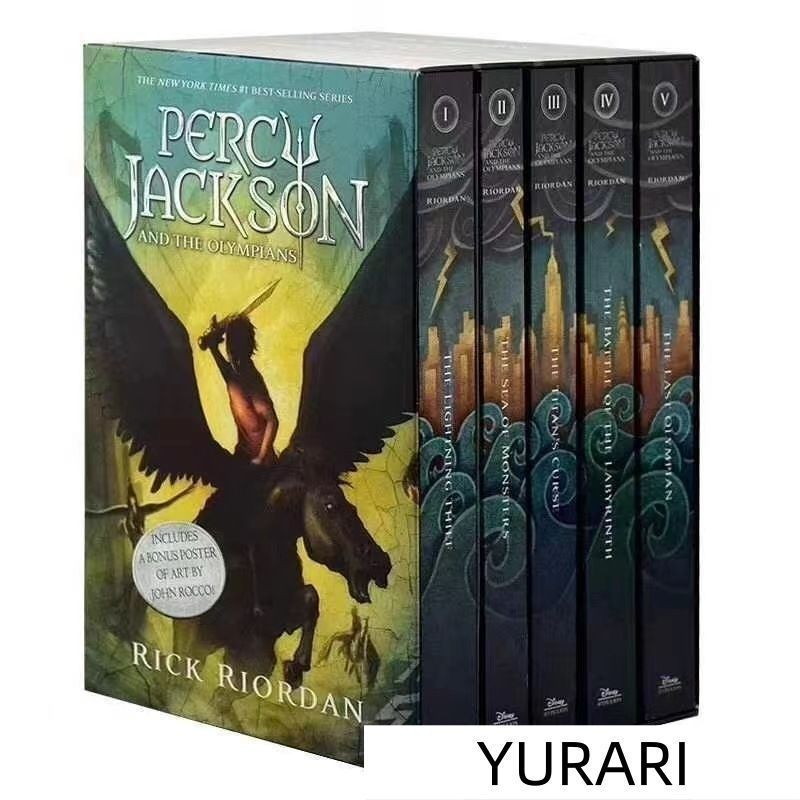 【新品未使用】Percy Jackson 5冊セット　洋書　英語勉強　英語絵本#602