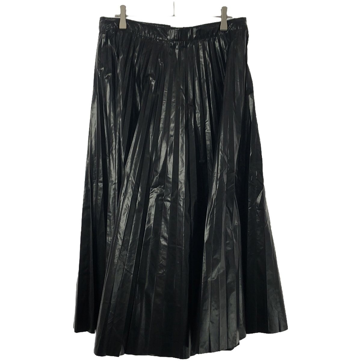 TOGA スカート TOGA pulla シルバー光沢ミニスカート LOOK】TOGA PULLA