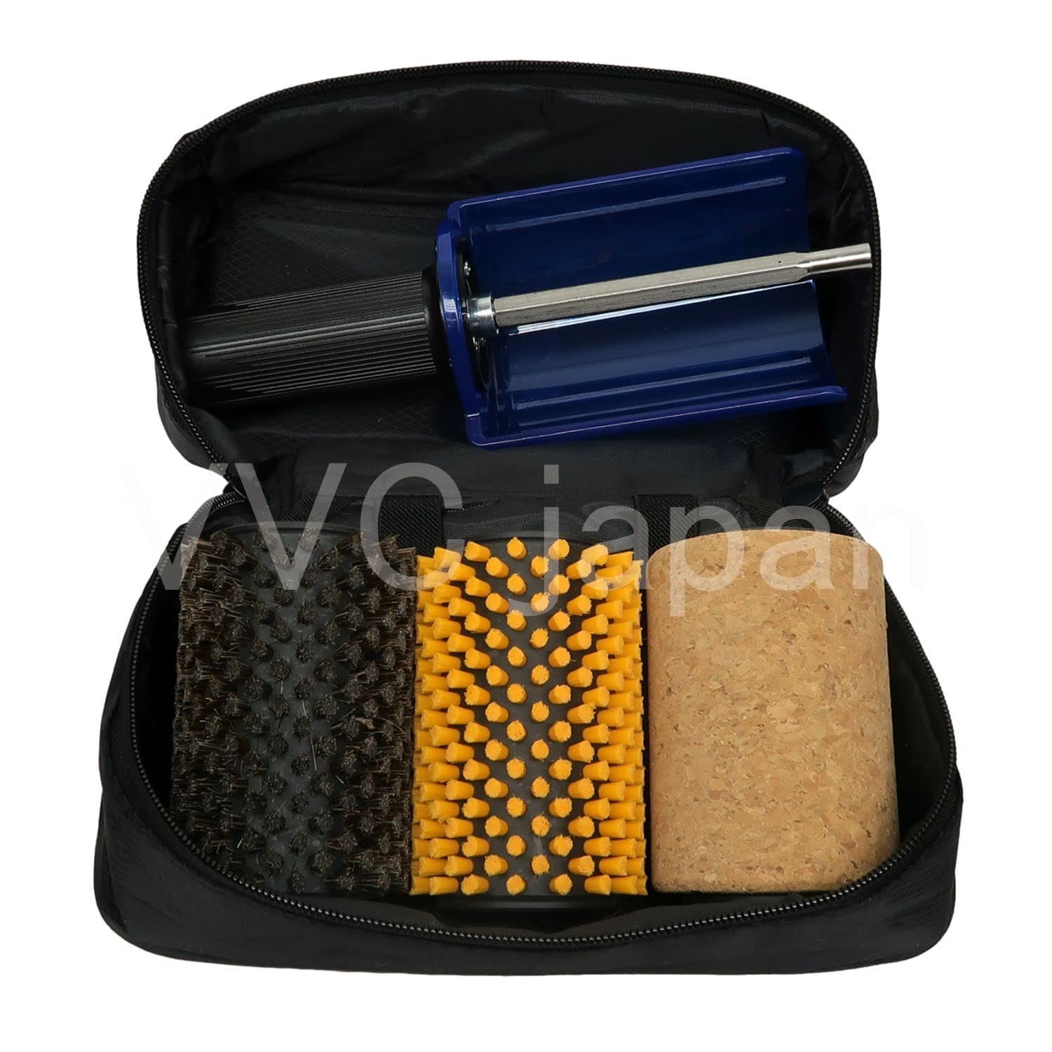 新品 スノーボード スキー ワックス ブラシ 三点セット 新品 スキー