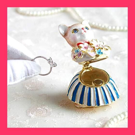 ＜猫シリーズ（各色）＞ ピィアース (水色) スタッフおすすめ！*猫シリーズ（各色）* ピィアース (青色) - メルカリ