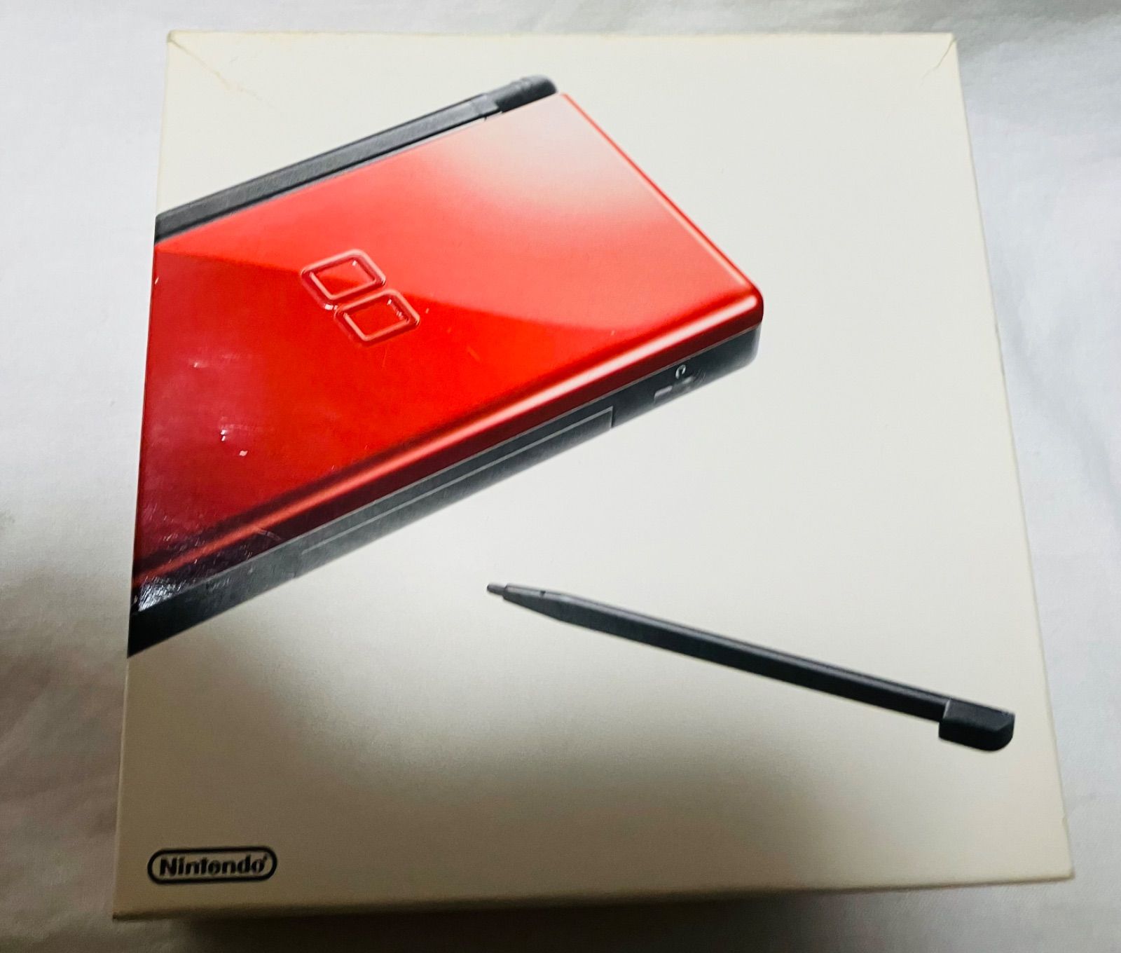 【未使用】ニンテンドーDS LITE クリムゾン・レッド 箱付き ① ニンテンドーdsライト クリムゾンレッド Nintendo DS Lite 本体 箱付