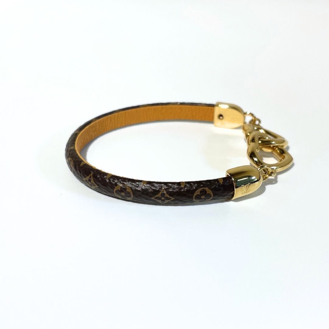 LOUIS VUITTON ルイ ヴィトン LV ブレスレット セイ イエス モノグラム