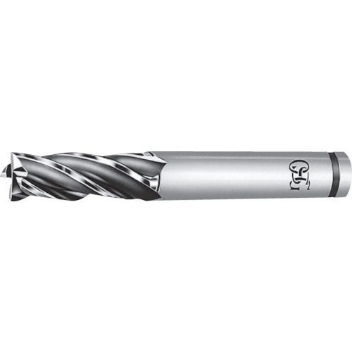 OSGエンドミル9mm 市場】OSG ハイススクエアエンドミル XPM4刃深彫り用ショート 8404450