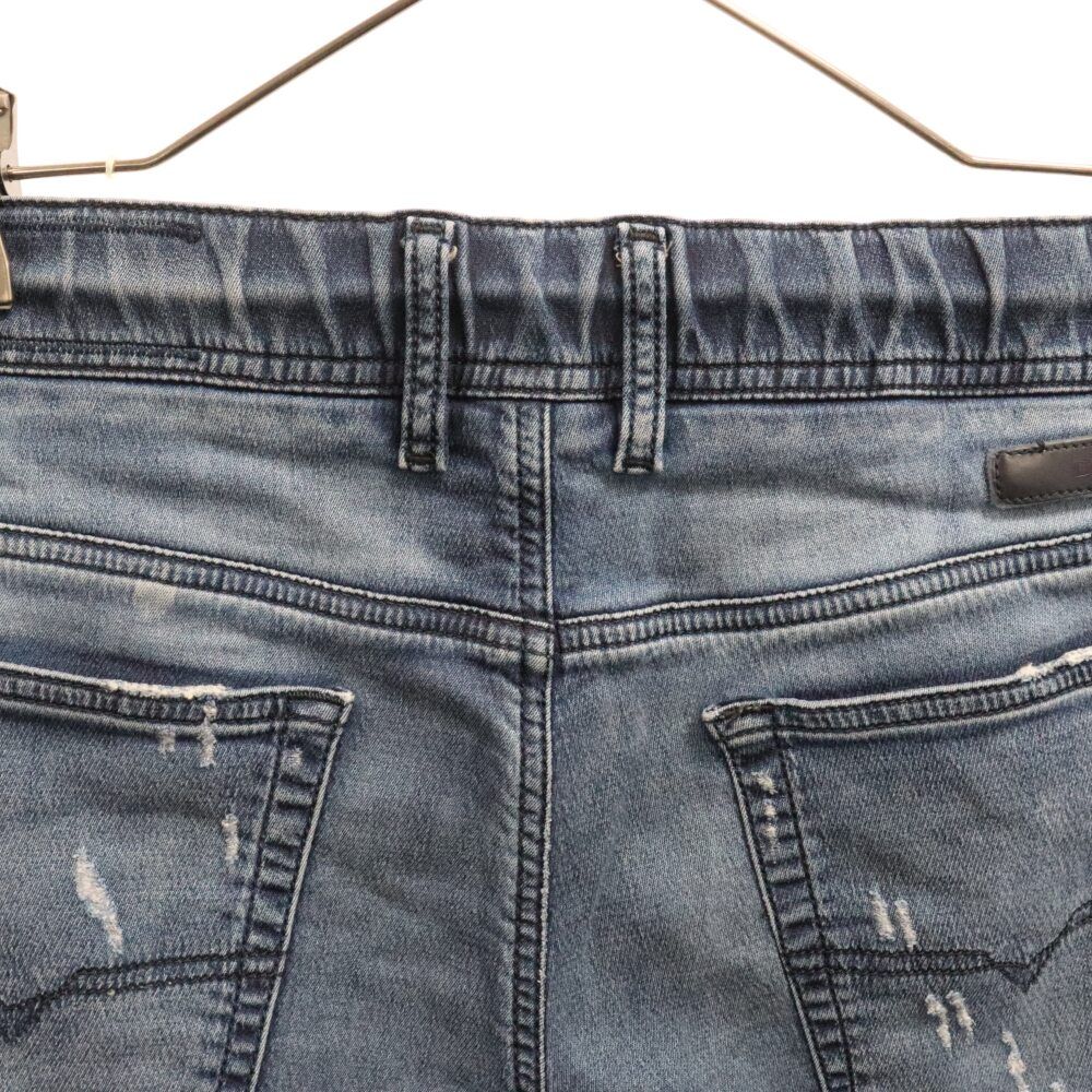 DIESEL NARROT-NE ジョグジーンズ ダメージリペア DIESEL (ディーゼル) NARROT-NE JOGG JEANS ダメージリペア加工