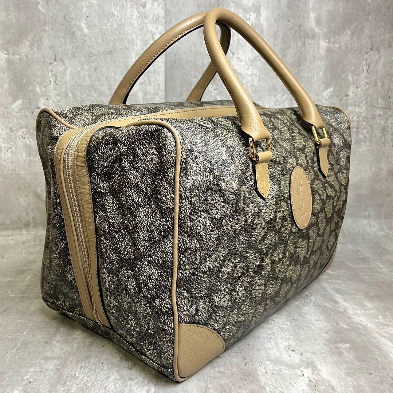 ✨良品✨ YVES SAINT LAURENT イヴサンローラン ミニボストンバッグ 