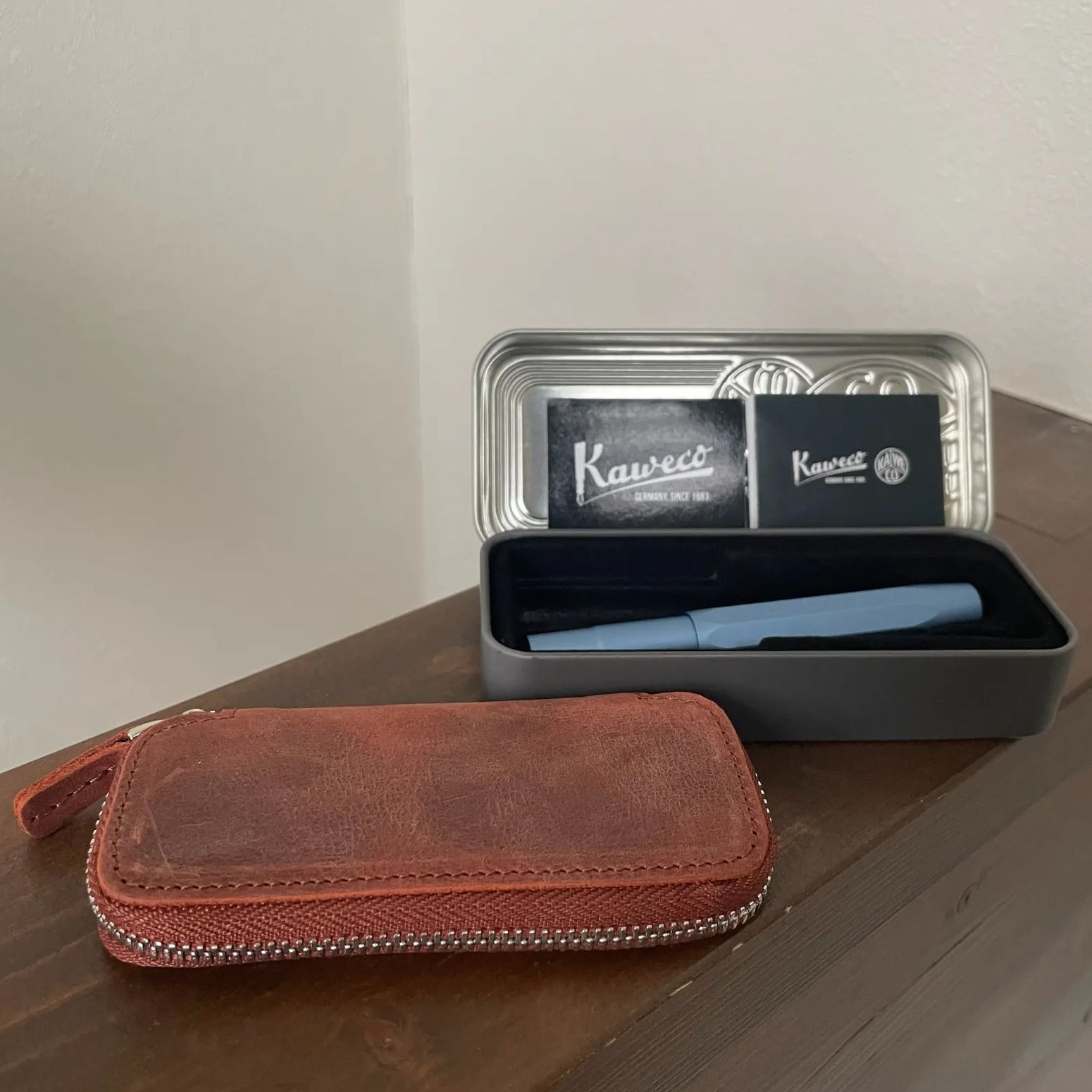 カヴェコ Kaweco アルスポーツ AL Sports 限定 万年筆 《ブルー