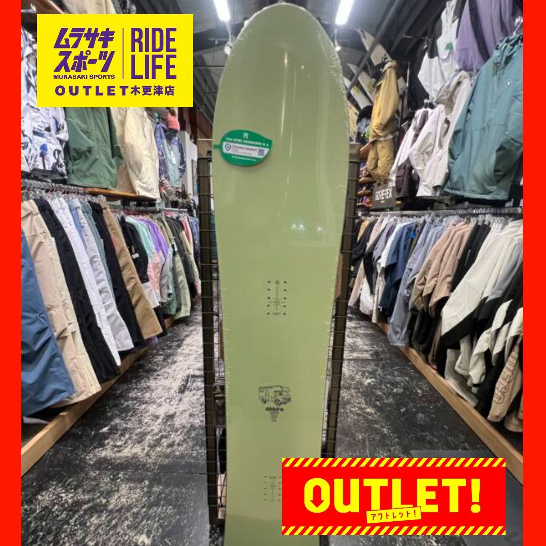 【ムラスポOUTLET公式】スノーボード　新品　未使用　23-24 【NITRO】ナイトロ　SLASH スラッシュ 156　訳あり　ムラサキスポーツ OUTLET アウトレット