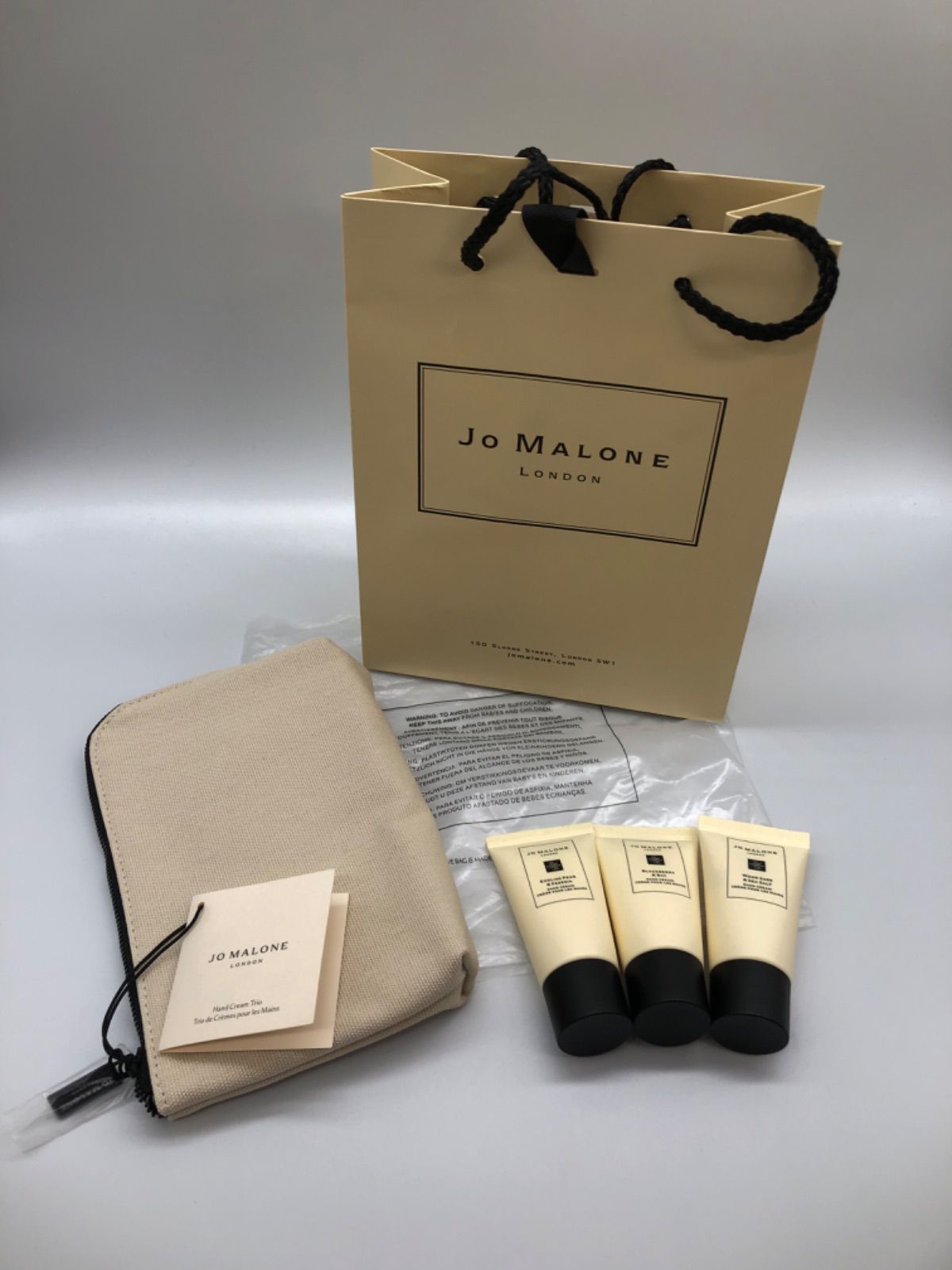 ジョーマローン　ハンドクリームセット　ポーチ付　未使用　　*1723
