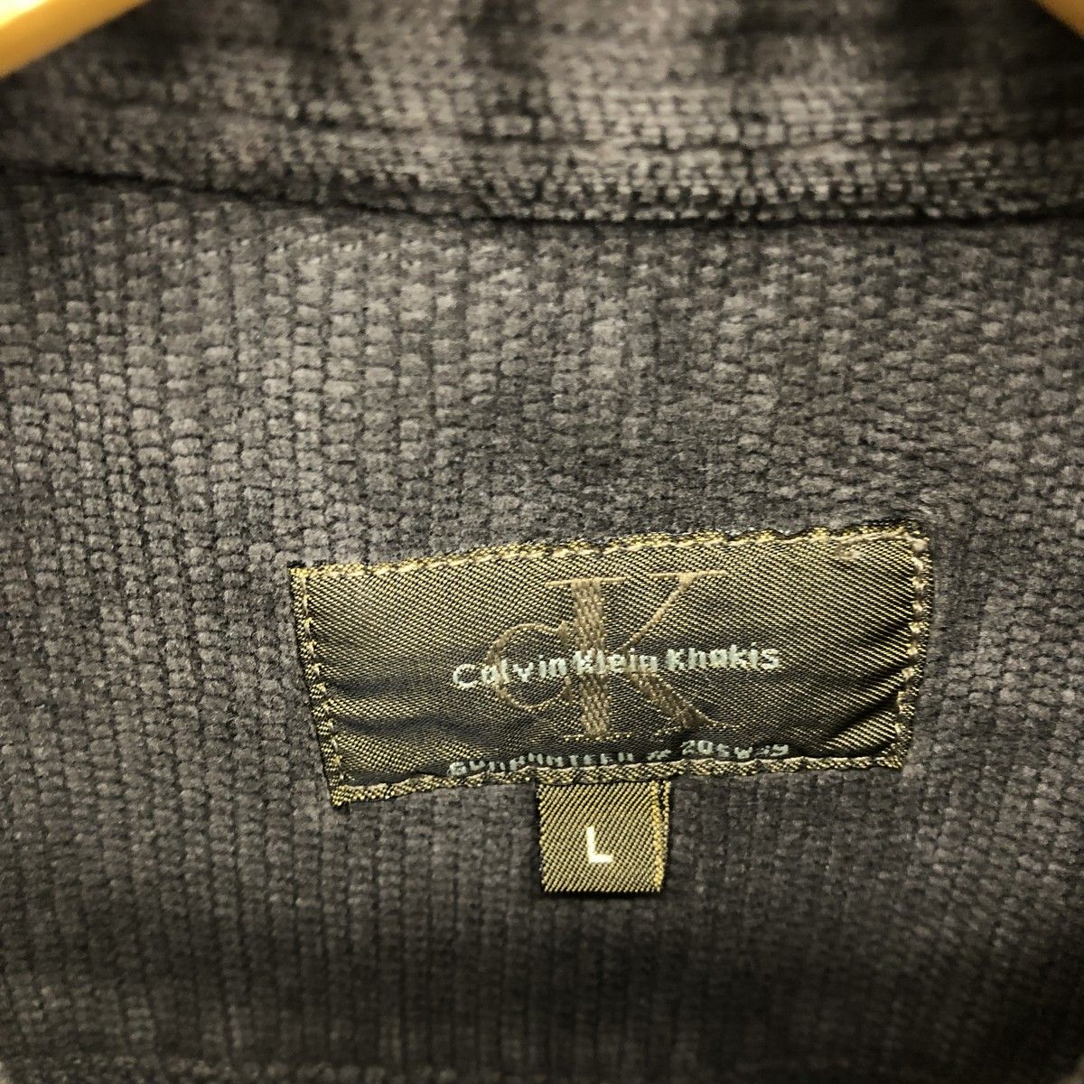 古着 カルバンクライン Calvin klein 長袖 コーデュロイシャツ メンズL相当/eaa488693