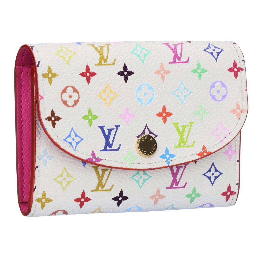 ルイヴィトン LOUIS VUITTON 村上隆 折財布 三つ折り財布 LV×TM ポルトモネ･ロザリ M13399