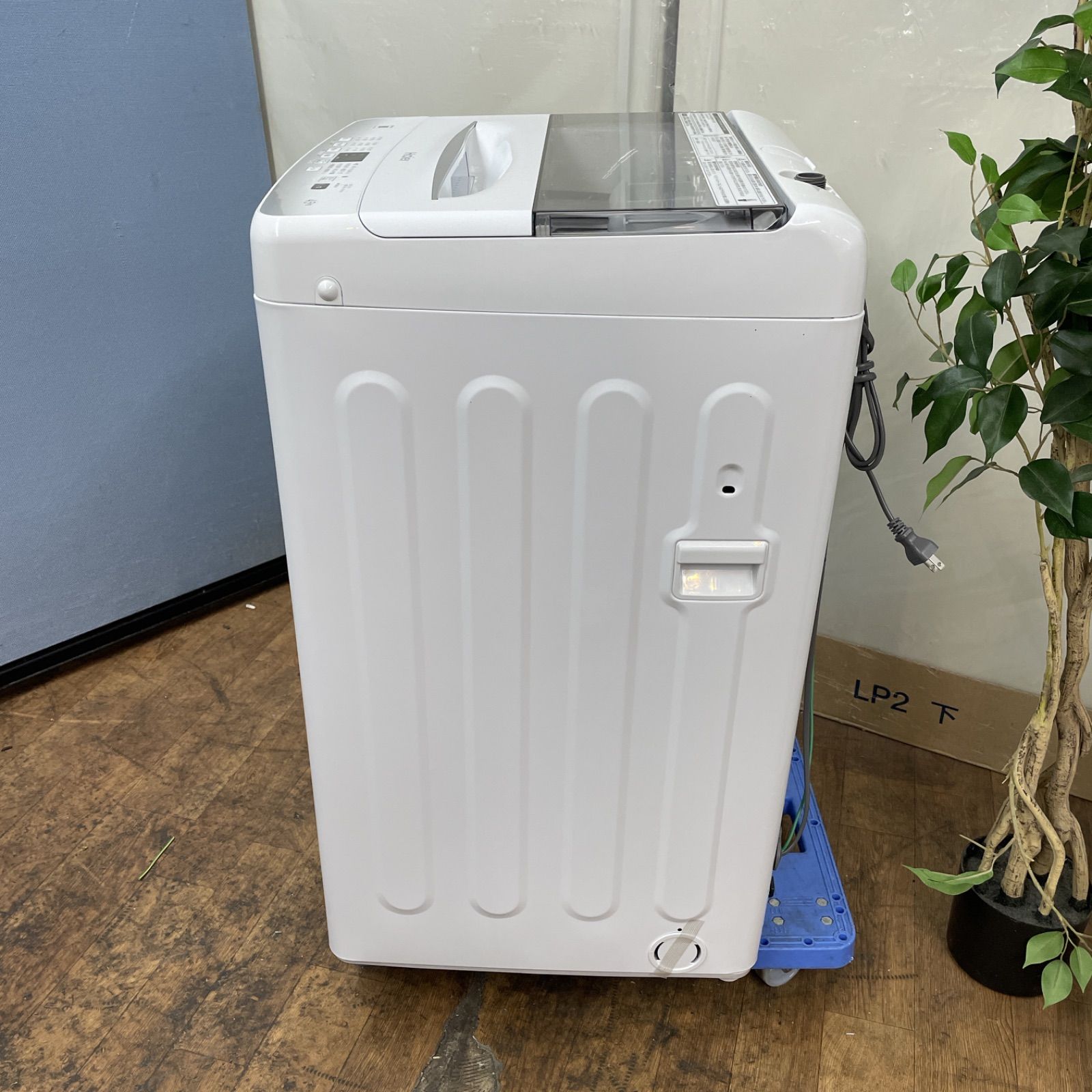 R418 ☀️ 2024年製の美品♪ Haier 洗濯機（洗濯4.5㎏) JW-U45EA