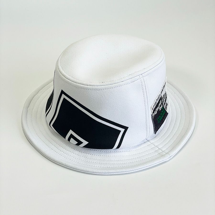 サカイ（sacai）×フラグメント（fragment design）ハット　白 ABランク】sacai × Fragment サカイ フラグメント コラボ