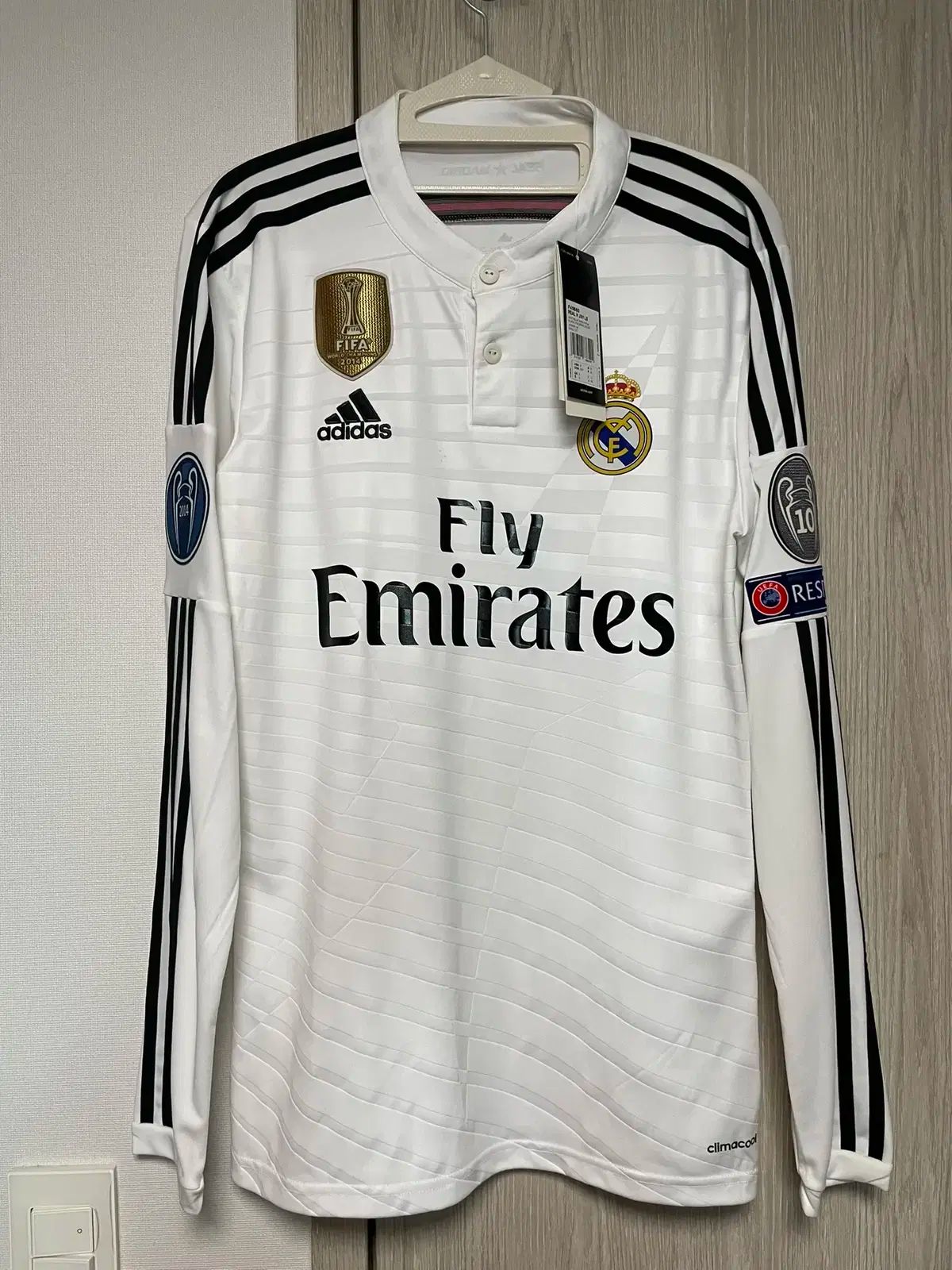 レアルマドリードユニフォーム 長袖 セルヒオラモス 14/15 14/15