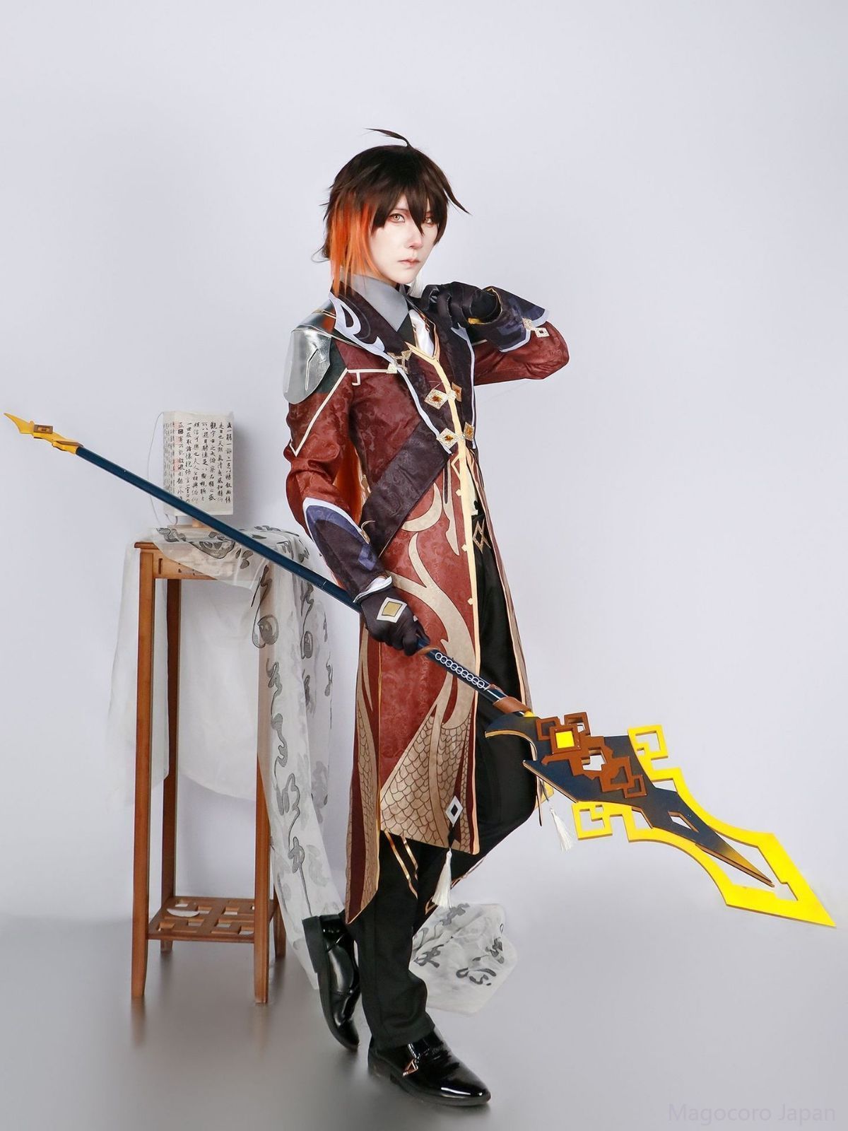 原神コスプレコスチューム鐘離セットゲームコスプレコスプレ衣装岩王帝君衣装セット WWW_IBETON_RU