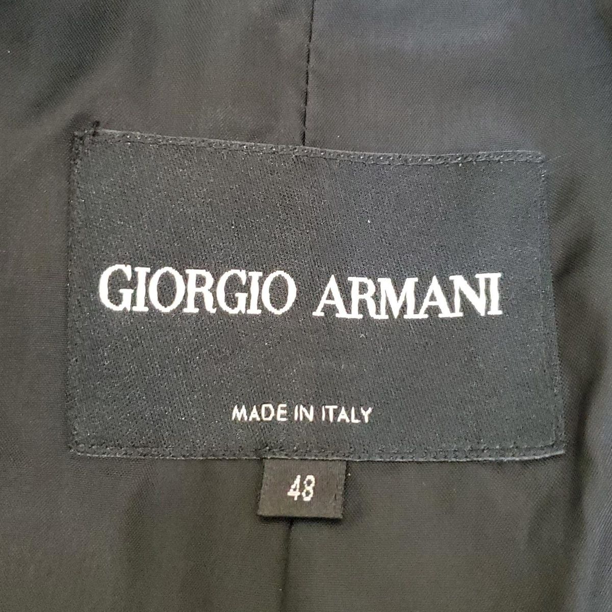 GIORGIOARMANI(ジョルジオアルマーニ) ジャケット サイズ48 XL