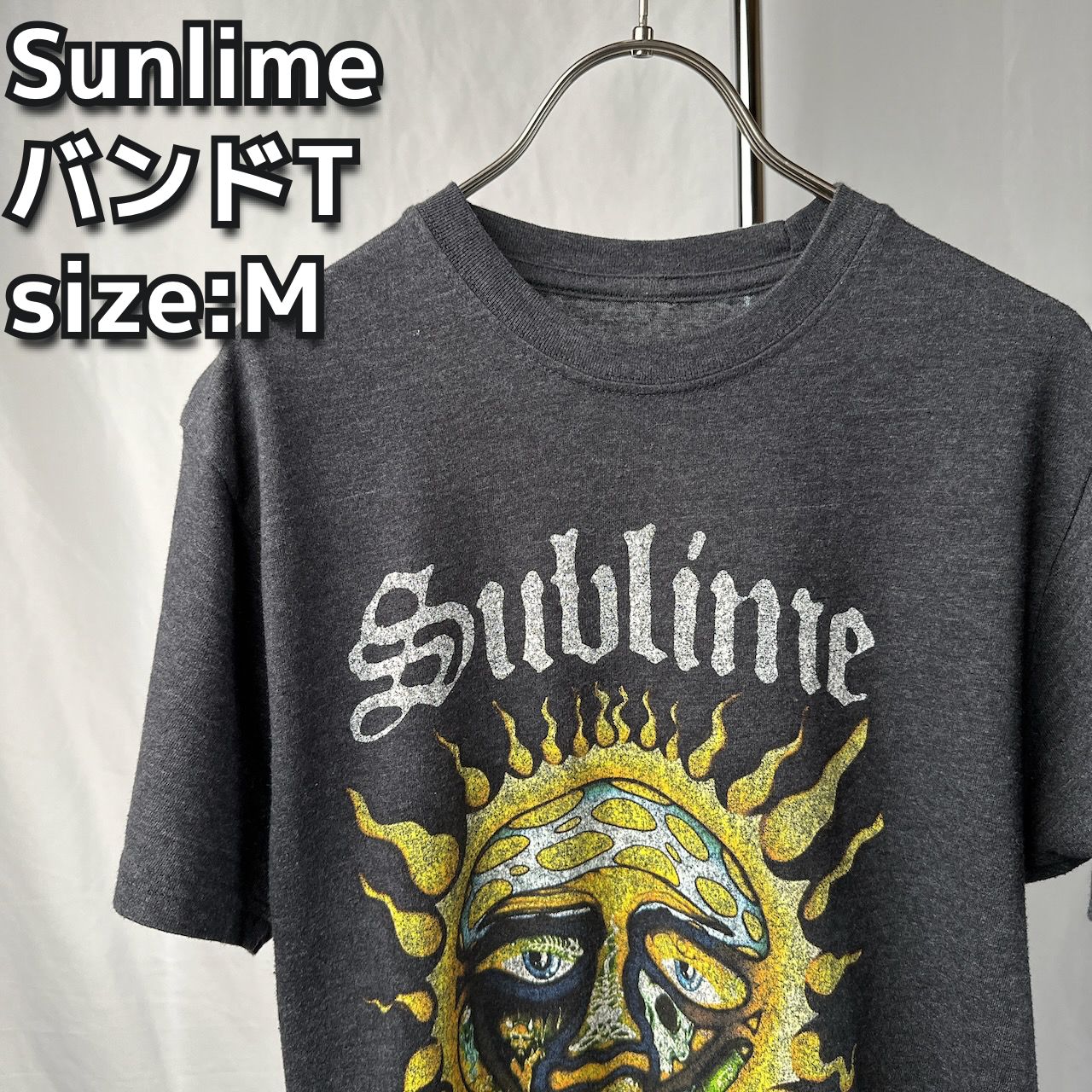 Sublime バックプリント Tシャツ L ブラック バンドT ヴィンテージ 新