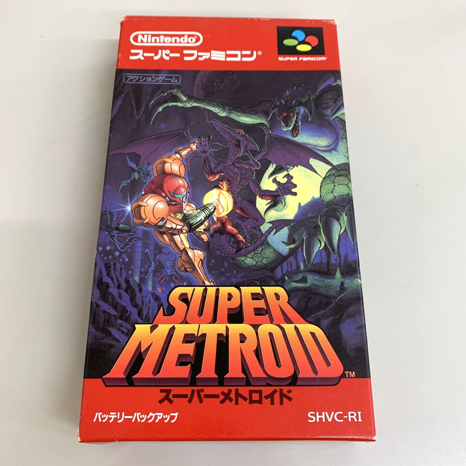 GT1 現状品 任天堂 スーパーファミコン SUPER METROID ニンテンドー SFC スーパーメトロイド き