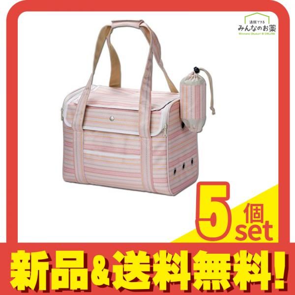 マルカン うさぎのおでかけバッグ L ピンク MR-627 1セット 5個セット