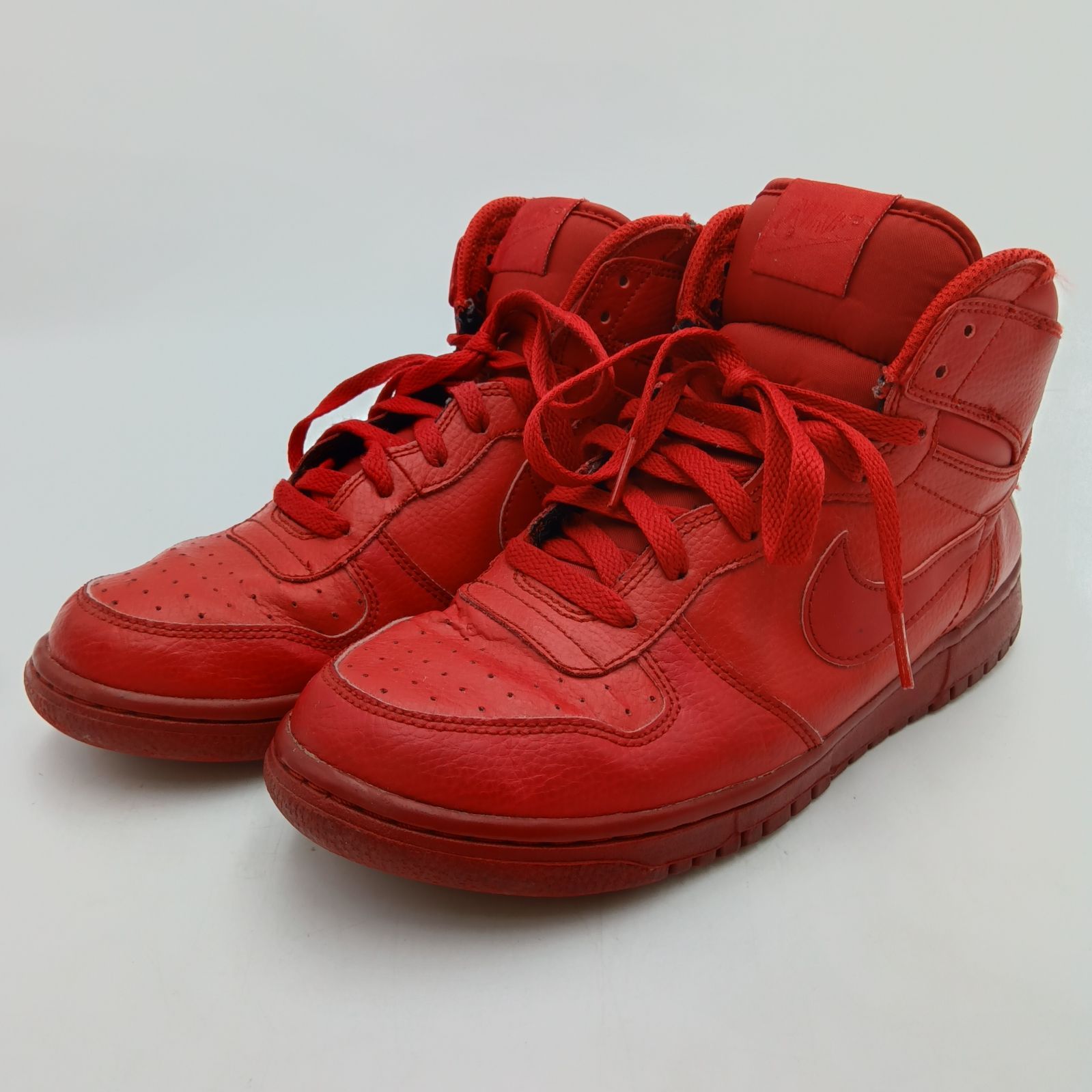 Nike BIG HIGH/ハイカットスニーカー 赤色　ソール付　25cm NIKEナイキ BIG NIKE 25.0cm ハイカット 赤 スニーカー - メルカリ