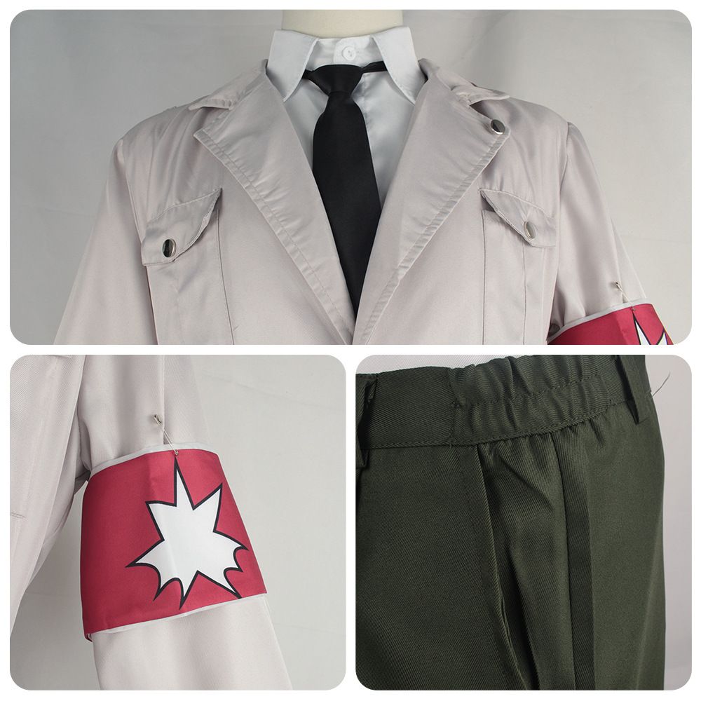 進撃の巨人 コスプレ マーレ服 軍服 ファイナルシーズン ハンジ Amazon