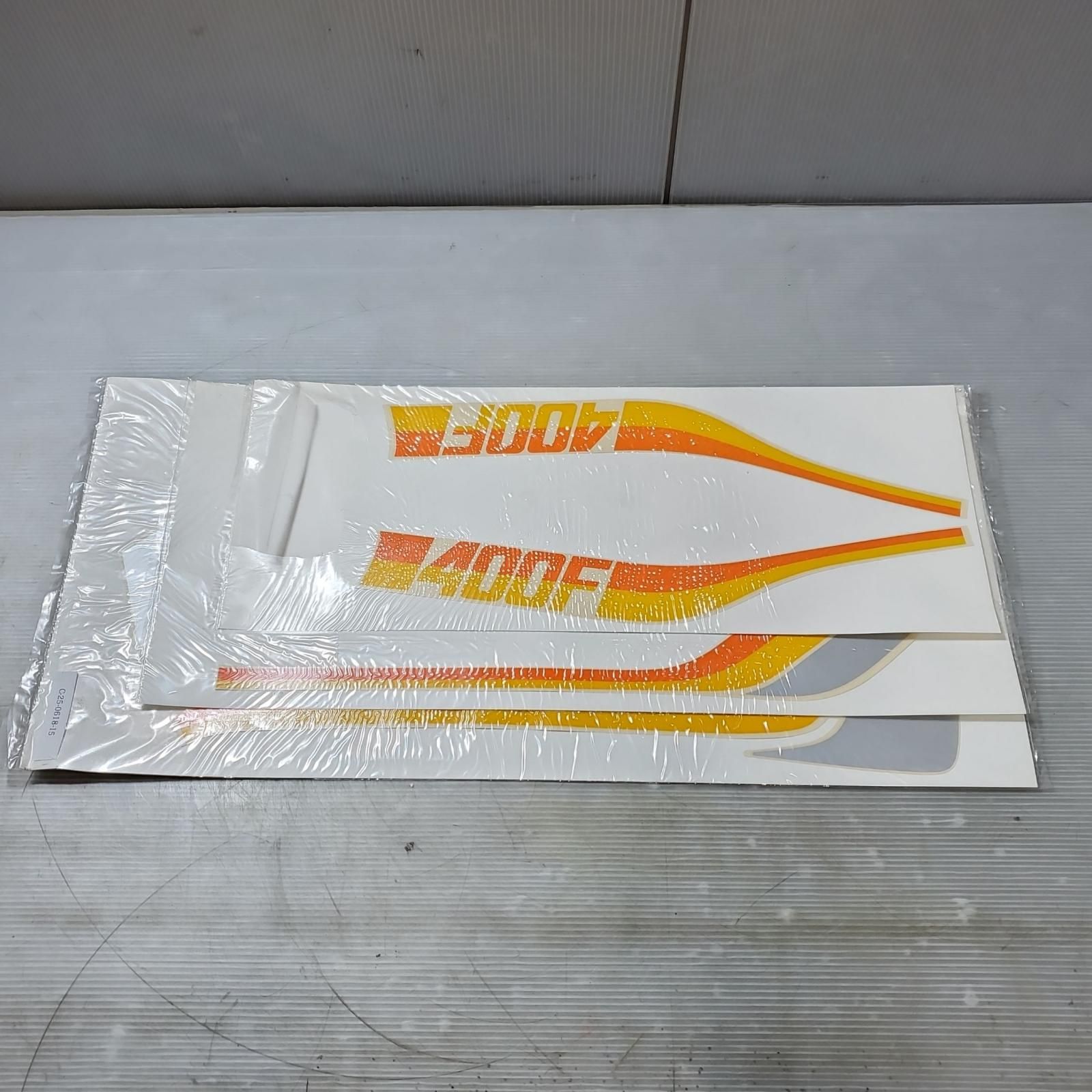 HONDA CBX400F デカールステッカー （オレンジ） ホンダ