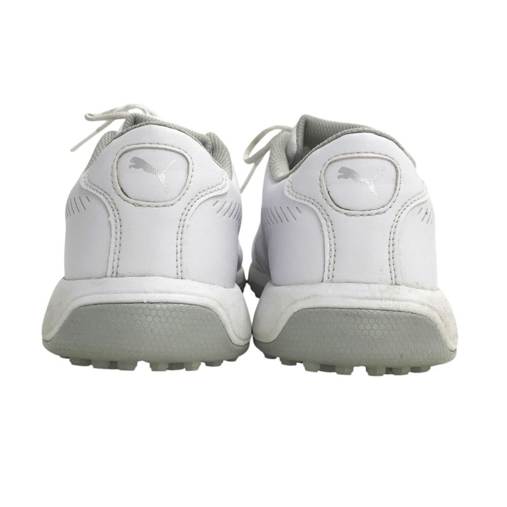 PUMA プーマ ゴルフシューズ【ホワイト/27.0ｃｍ】中古！ PUMA プーマ（PUMA）（メンズ）ゴルフシューズ ソフトスパイク