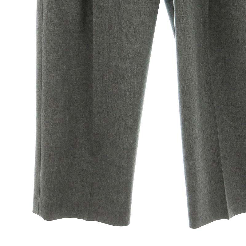 セオリー Theory 23SS Tailor DBL Pleat Pant GH タックパンツ ワイドパンツ スラックス 2 グレー /ES □OS  - メルカリ