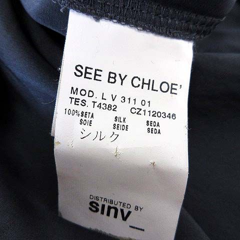 シーバイクロエ SEE BY CHLOE チュニック ワンピース