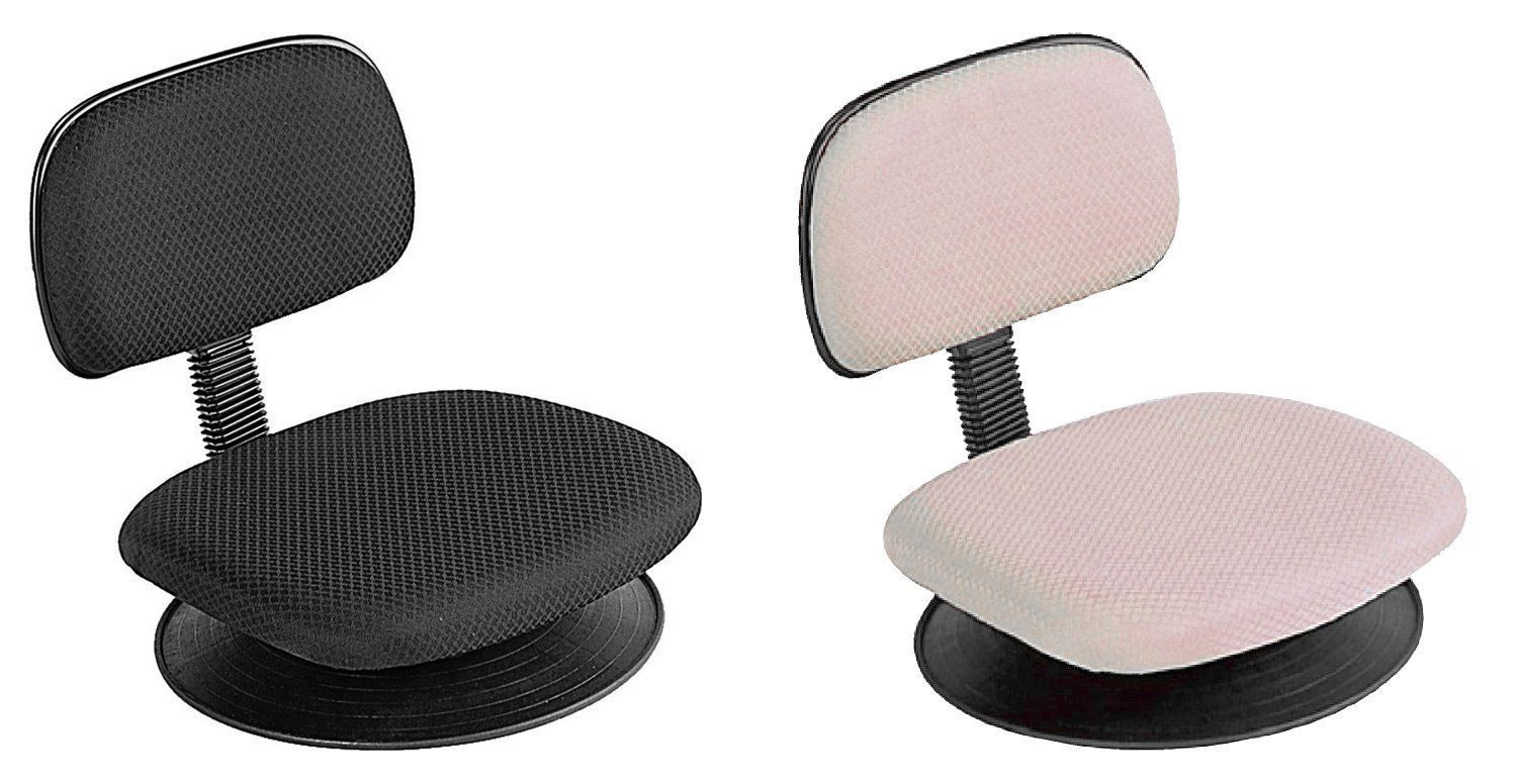 オフィスチェア ナカバヤシ 回転盤付き座いす ブラック RZF-103BK MARWIL-DEMENAGEMENTS_CH