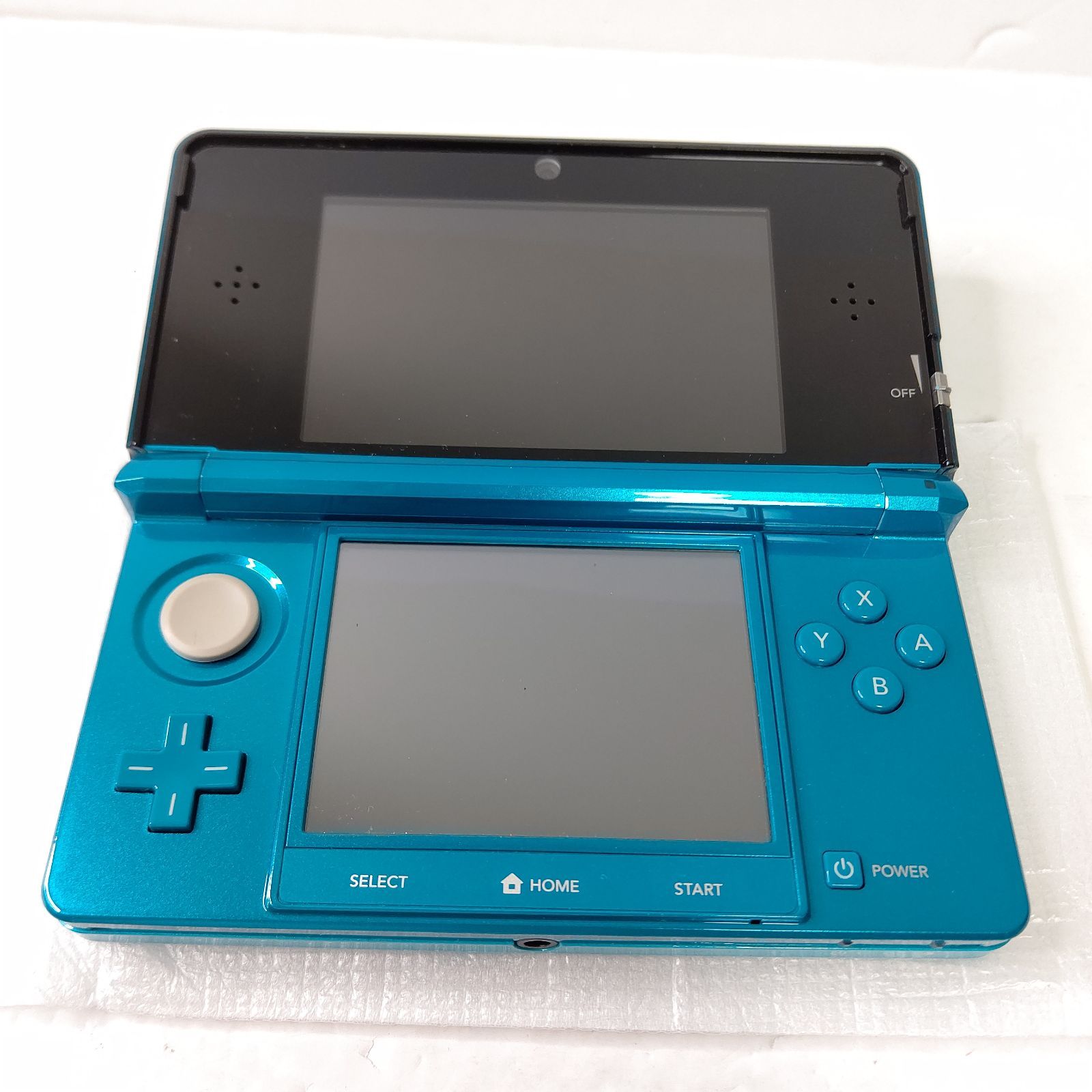 柔らかい Nintendo ニンテンドー3DS アクアブルー 美品 任天堂 ゲーム機 ニンテンドー3DS本体