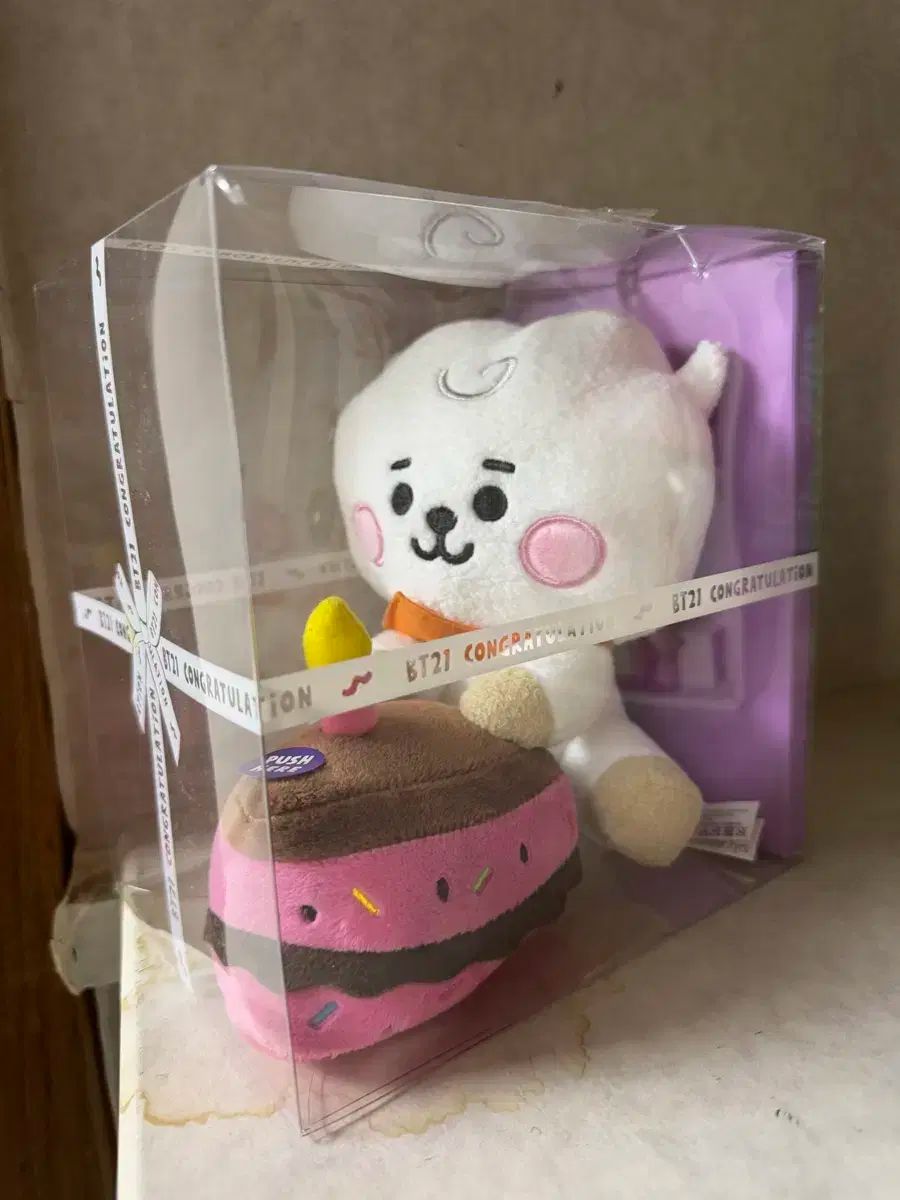 【雷市場（ポンジャン）商品韓国直送】 BT21 RJ ハッピーバースデードール